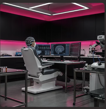 Brainswitch Labs neuro-research environment with EEG capture